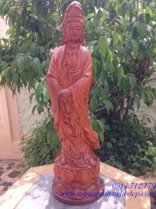 Phật bà quan âm - Xưởng Đồ Gỗ Mỹ Nghệ Cường Phong